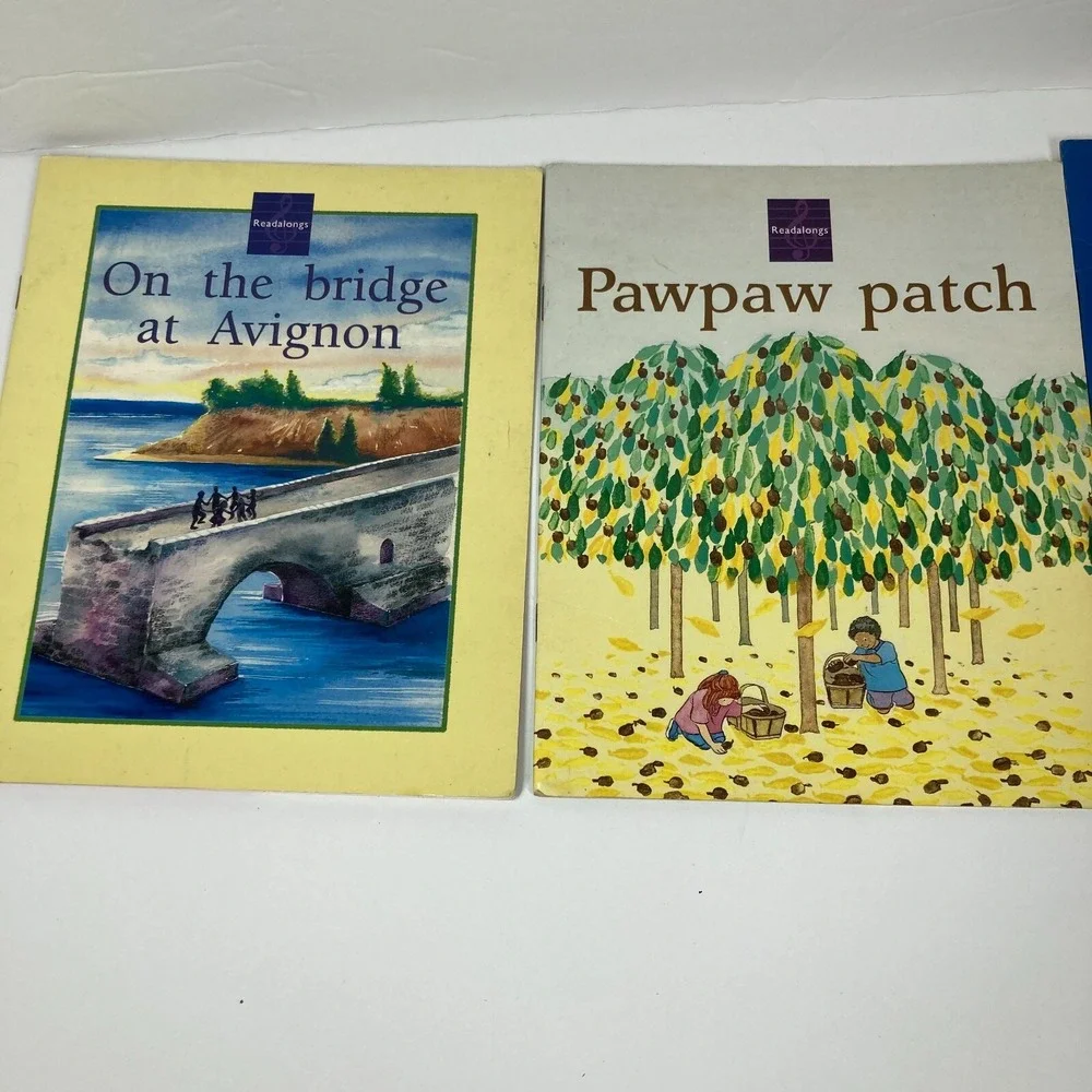 Lot Of 6 Early Reader Song Books Paperback Single Copies Homeschool‎ Tutoring
